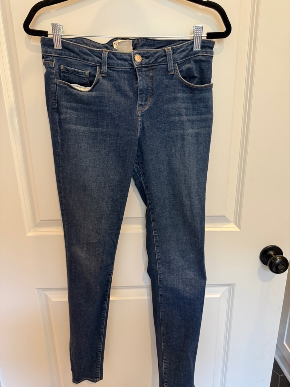 L'AGENCE Women's Dark Blue Skinny Jeans